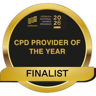 AUSactive CPD Provider of the Year 2026, Finalist (MTM)
