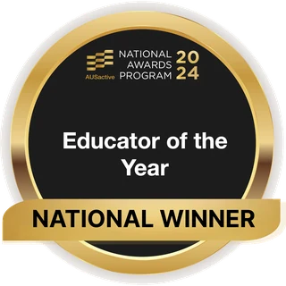 AUSactive Educator of the Year 2024, National Winner